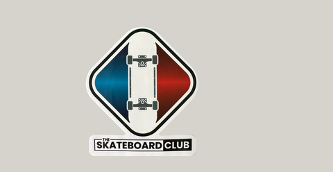 STICKERS: The Skateboard Club