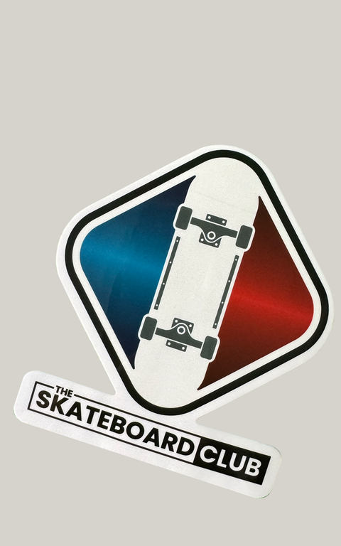 STICKERS: The Skateboard Club